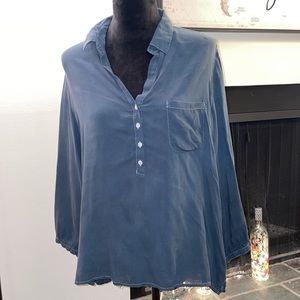 AEO button down top
